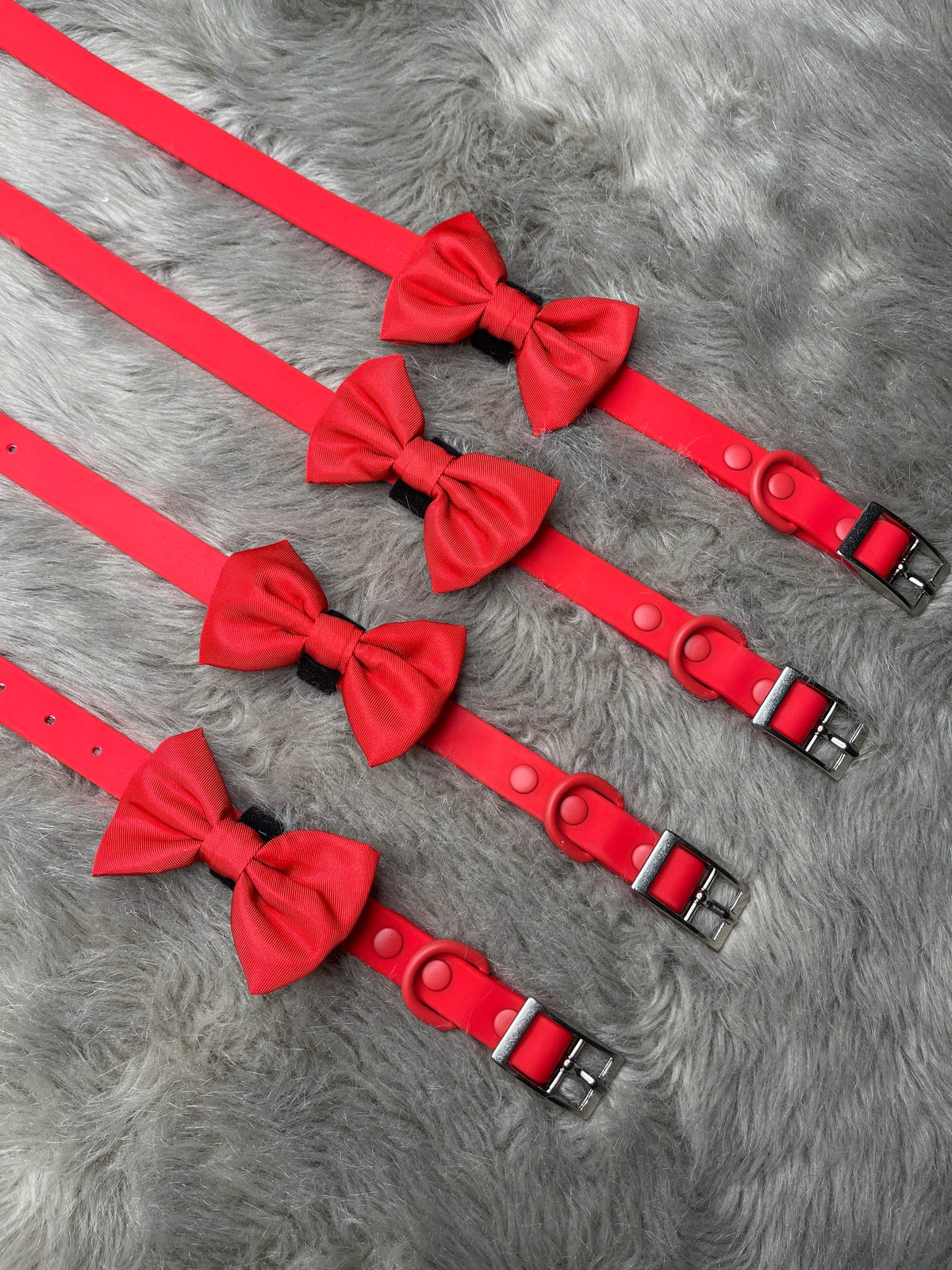 Waterproof Dog Collar - Red - Sharper Barker