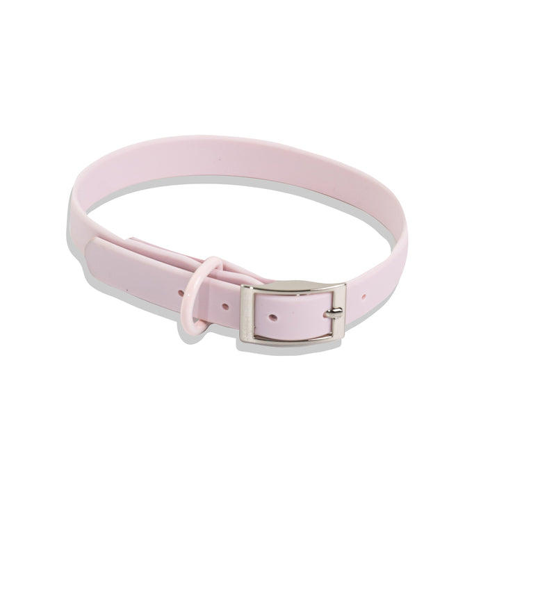 Waterproof Dog Collar - Baby Lilac (end of line)