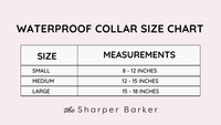 Waterproof Dog Collar - Baby Lilac (end of line)