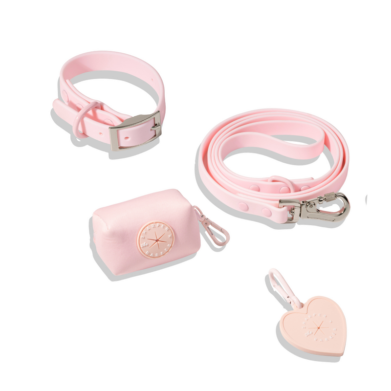 Sharper Barker Dog Collar Bundle - Pink