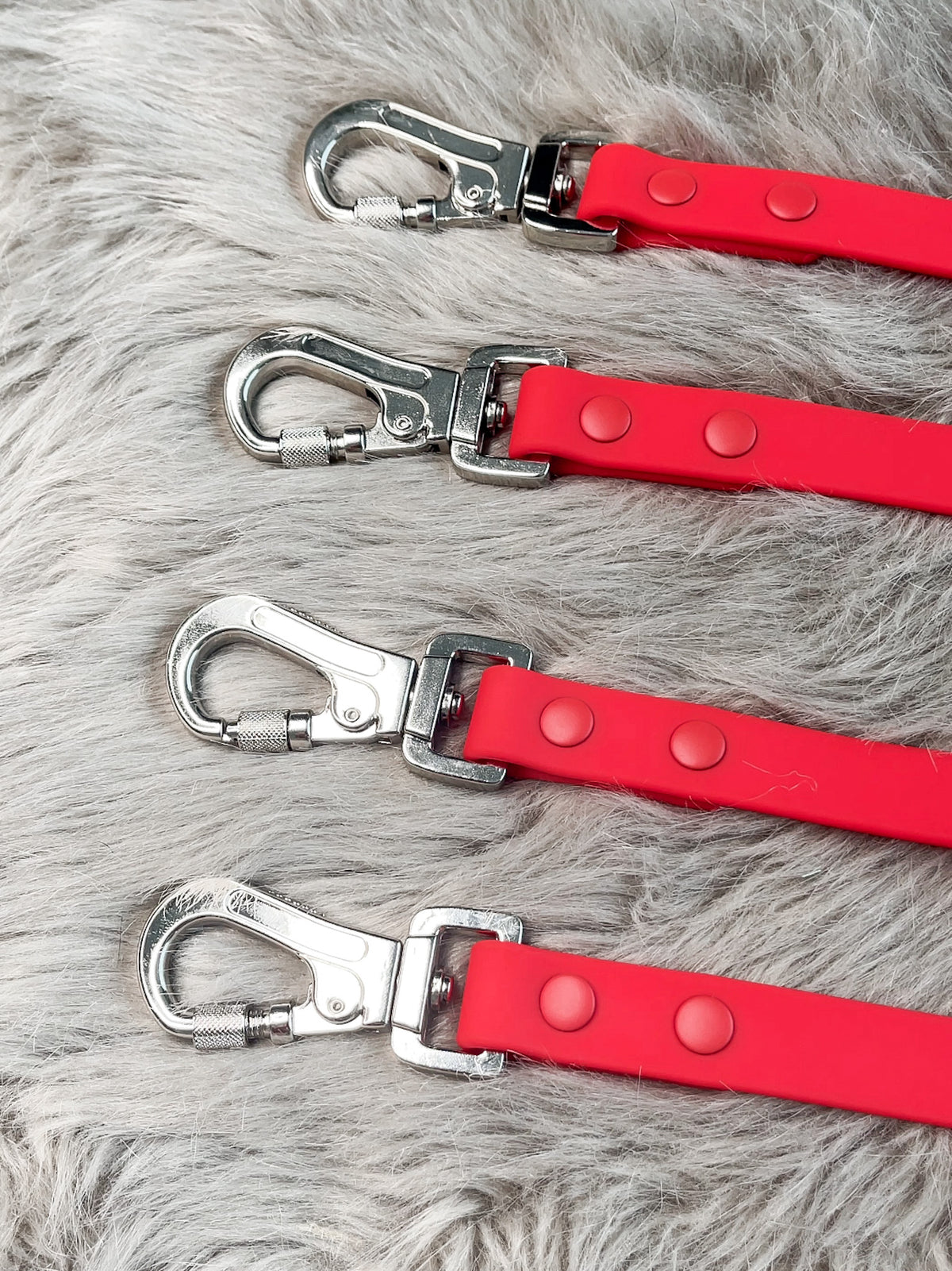 red dog leash, dog leash with locking clip, waterproof dog leashes